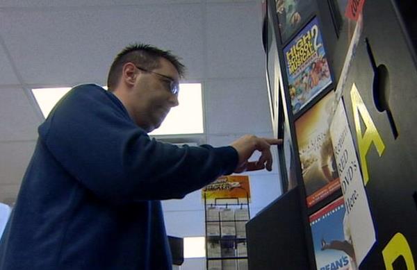 Todd Durrant at one of his Family Funbox machines.
