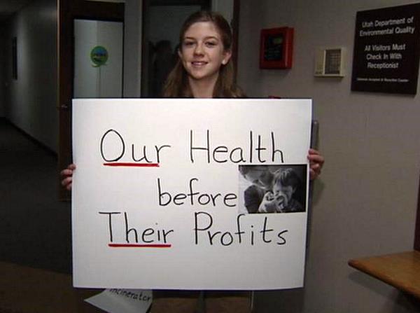 Davis County residents gather to voice opposition to power plant