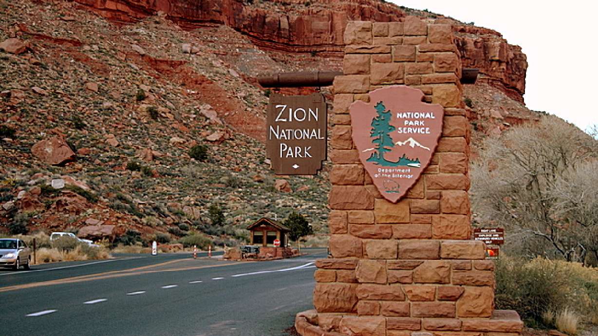 Man dies after 40-foot fall in Zion National Park