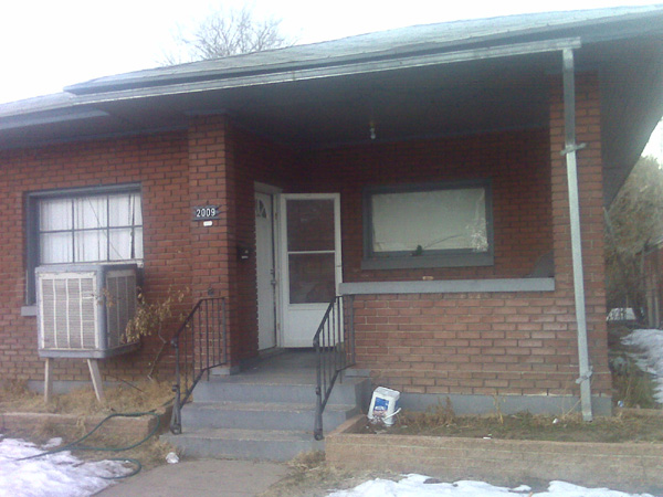 The victim's home in Ogden