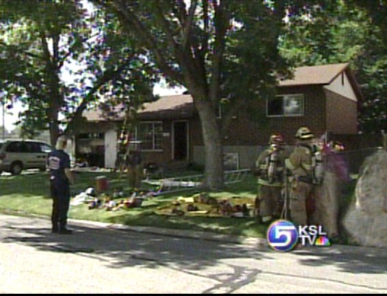 Fire Scorches Midvale Home