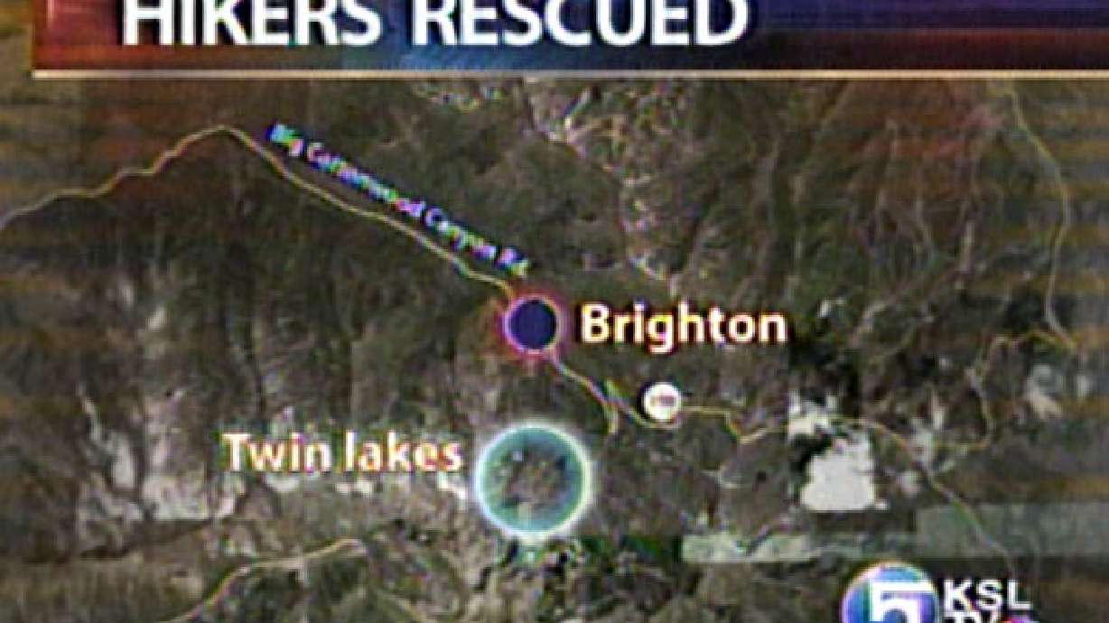 Hikers Rescued Near Brighton