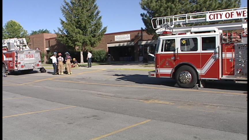 Smoke Sends Elementary School Children Outside