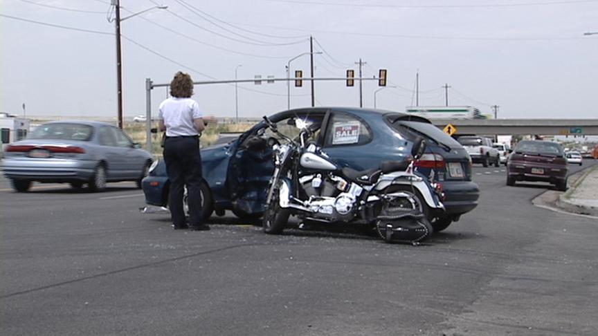 Motorcyclist Critically Injured in Accident