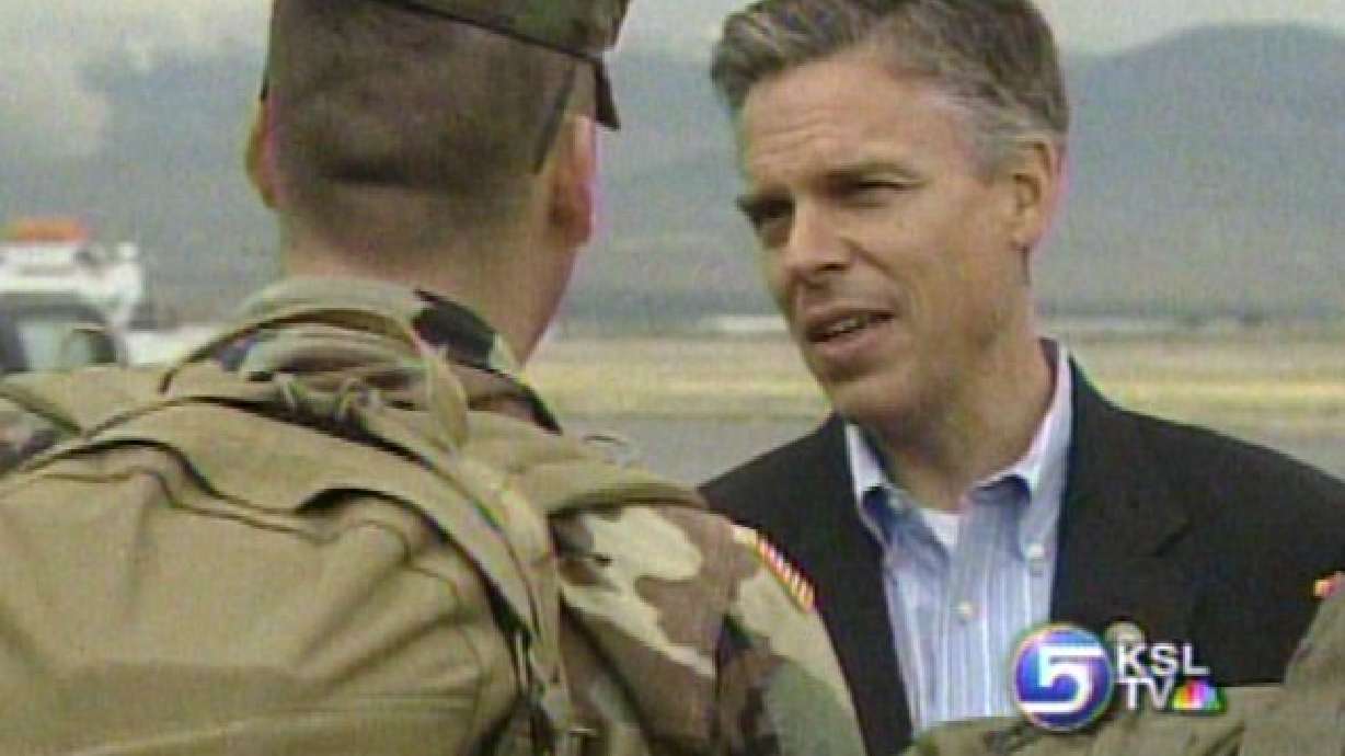 Troops Depart for Duty