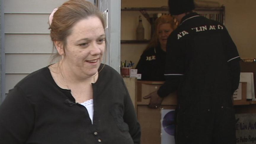 Female Mechanic Beating the Stereotypes