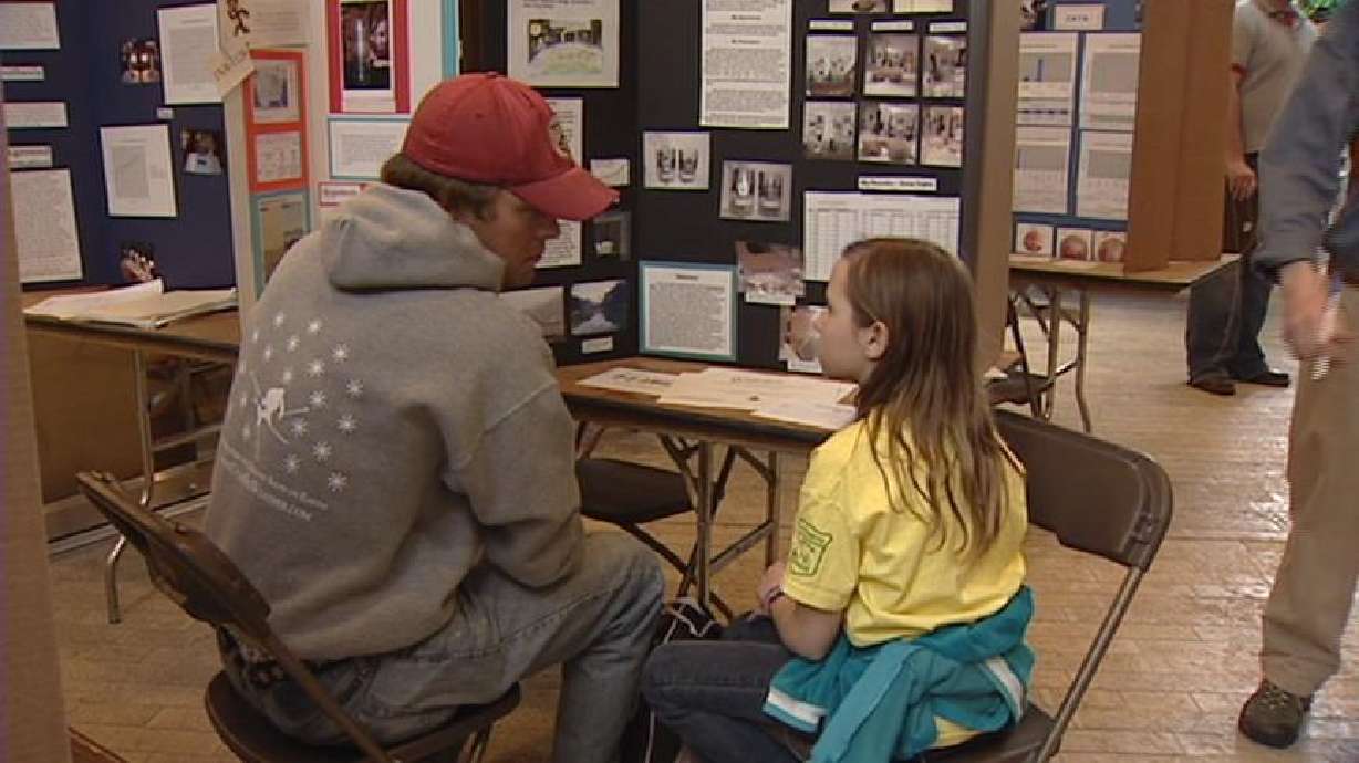 Students Display Projects at Science Fair