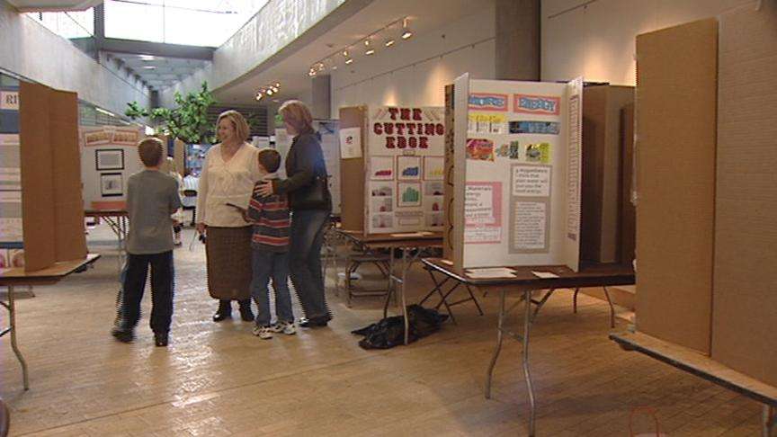 Students Display Projects at Science Fair