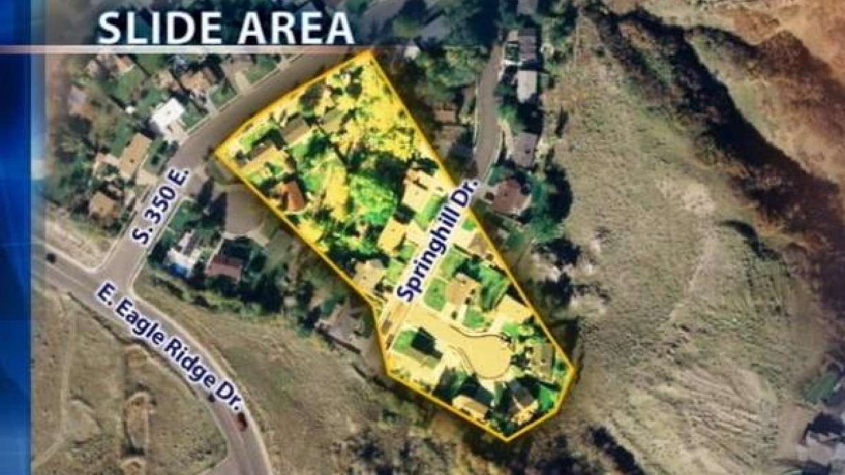 Crews prepare to demolish landslide-damaged North Salt Lake home