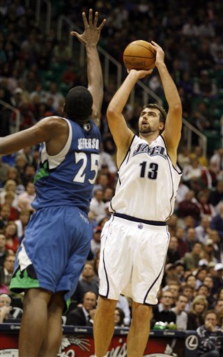 Mehmet Okur's sweet stroke helped the Jazz transition out of the Stockton and Malone era and back into the playoffs.