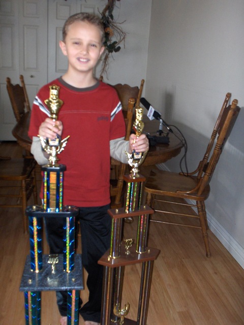 10-year-old making splash in the chess world