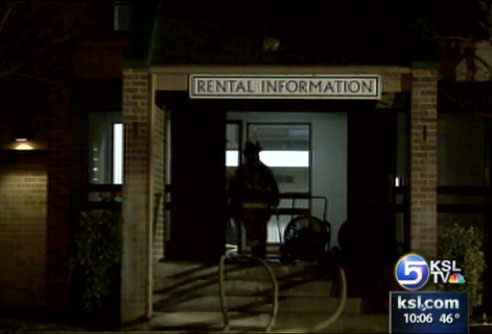 Investigators Call Midvale Apartment Fire Suspicious