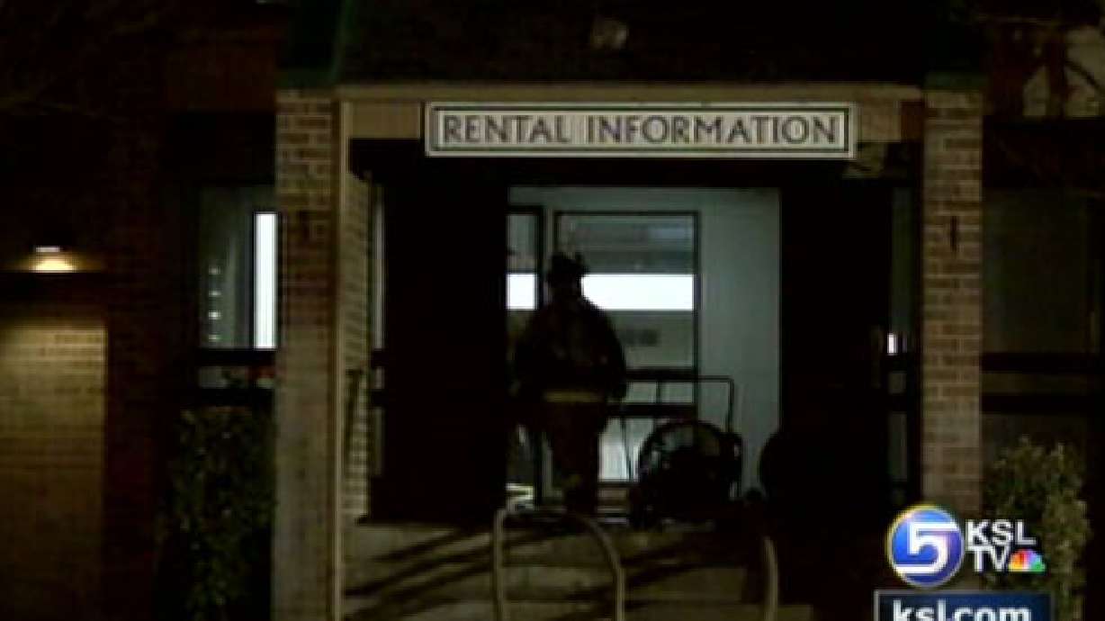 Investigators Call Midvale Apartment Fire Suspicious