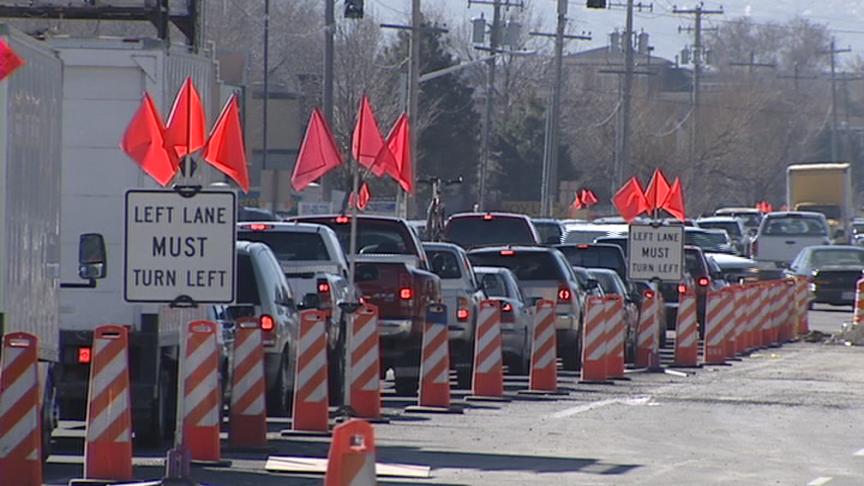 Drivers in Sandy Faced with State Street Gridlock