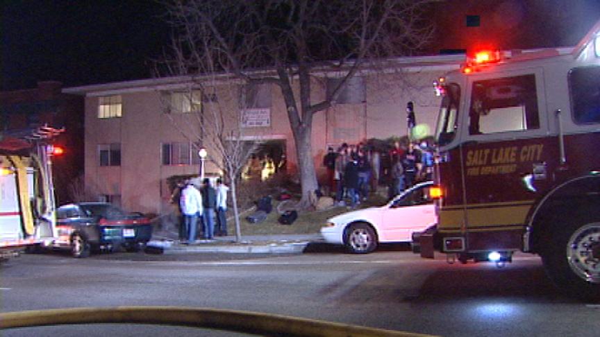 Fire forces evacuation of apartment building | KSL.com
