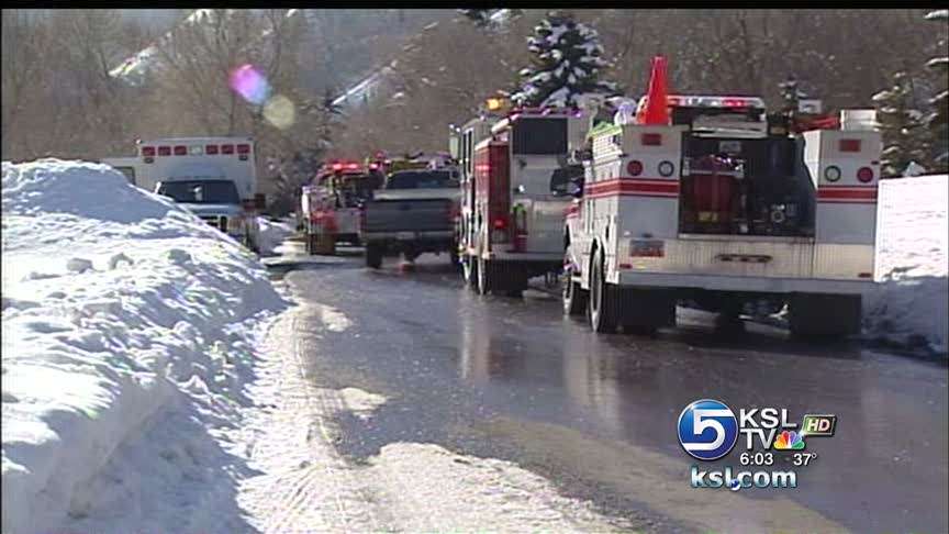 Fire guts inside of Spanish Fork home