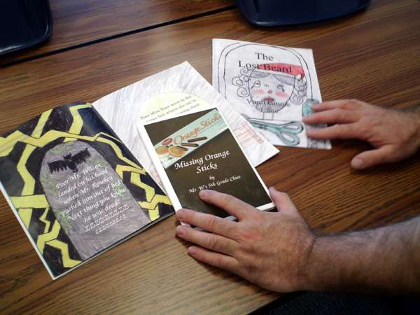 Teacher launches Web site to publish students' books