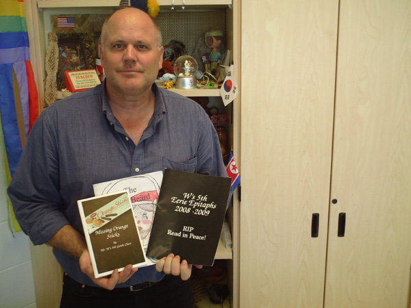 Teacher launches Web site to publish students' books