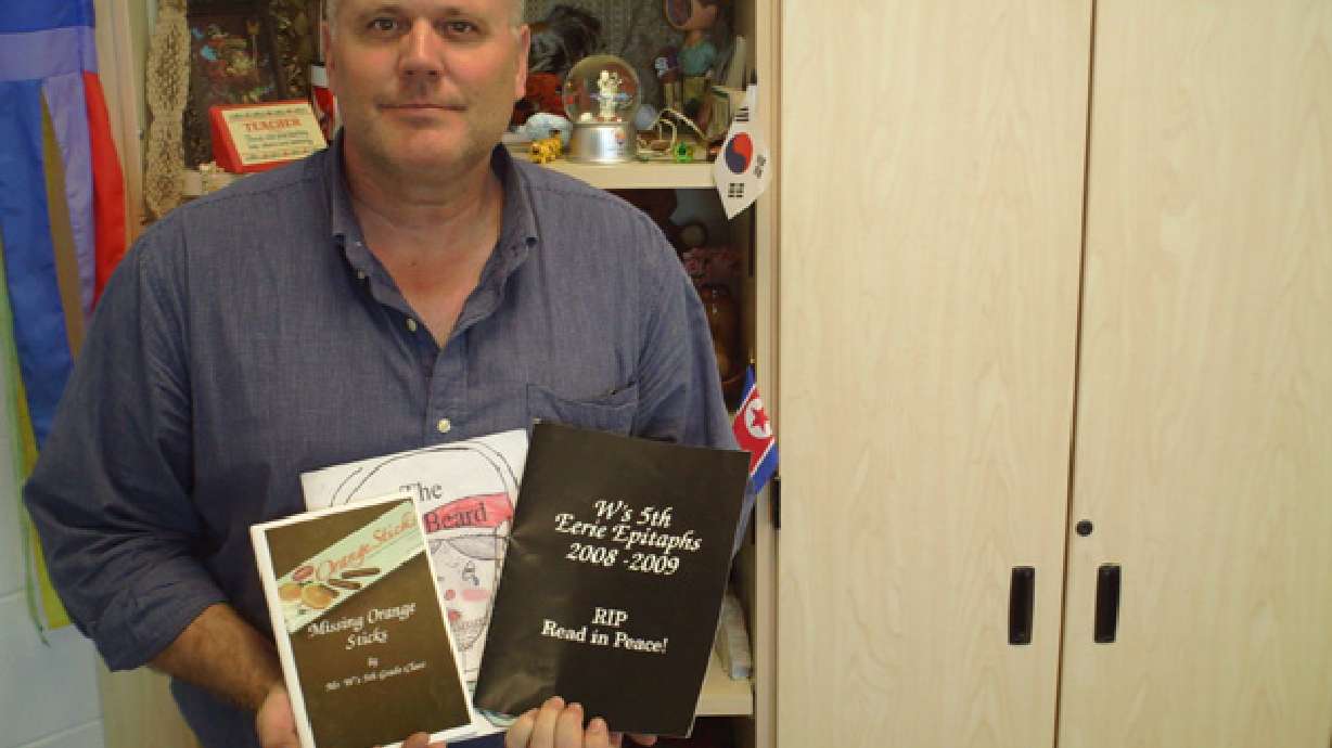 Teacher launches Web site to publish students' books