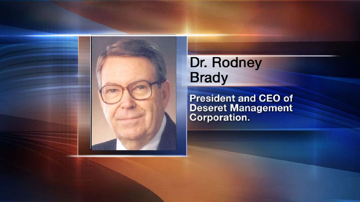 Brady retires from Deseret Management Corp.