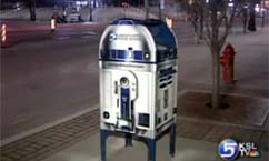 New Mailboxes Look Like Star Wars Character