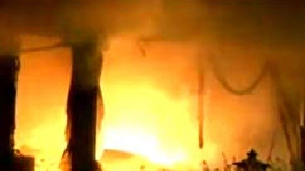Family Escapes Fast-Moving House Fire