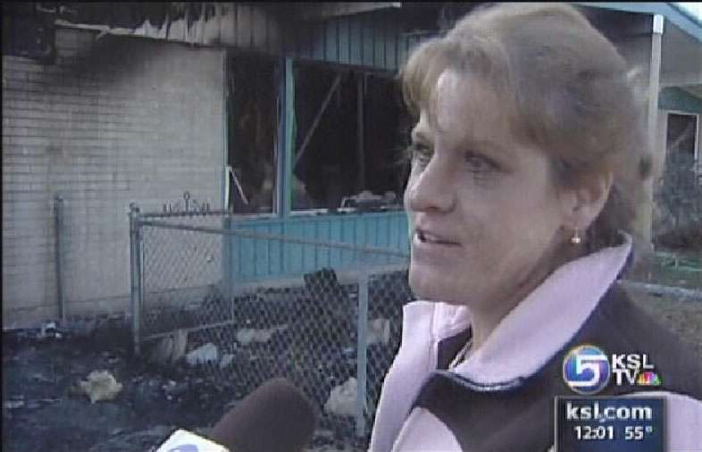 Family Escapes Fast-Moving House Fire