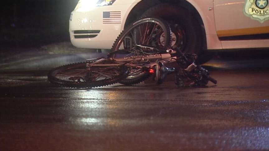 Bicyclist injured in collision with car