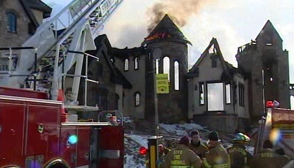 Mapleton mansion destroyed by suspicious fire | KSL.com