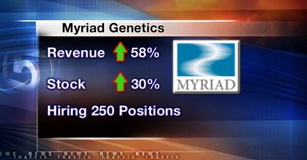 Myriad Genetics thriving in down economy