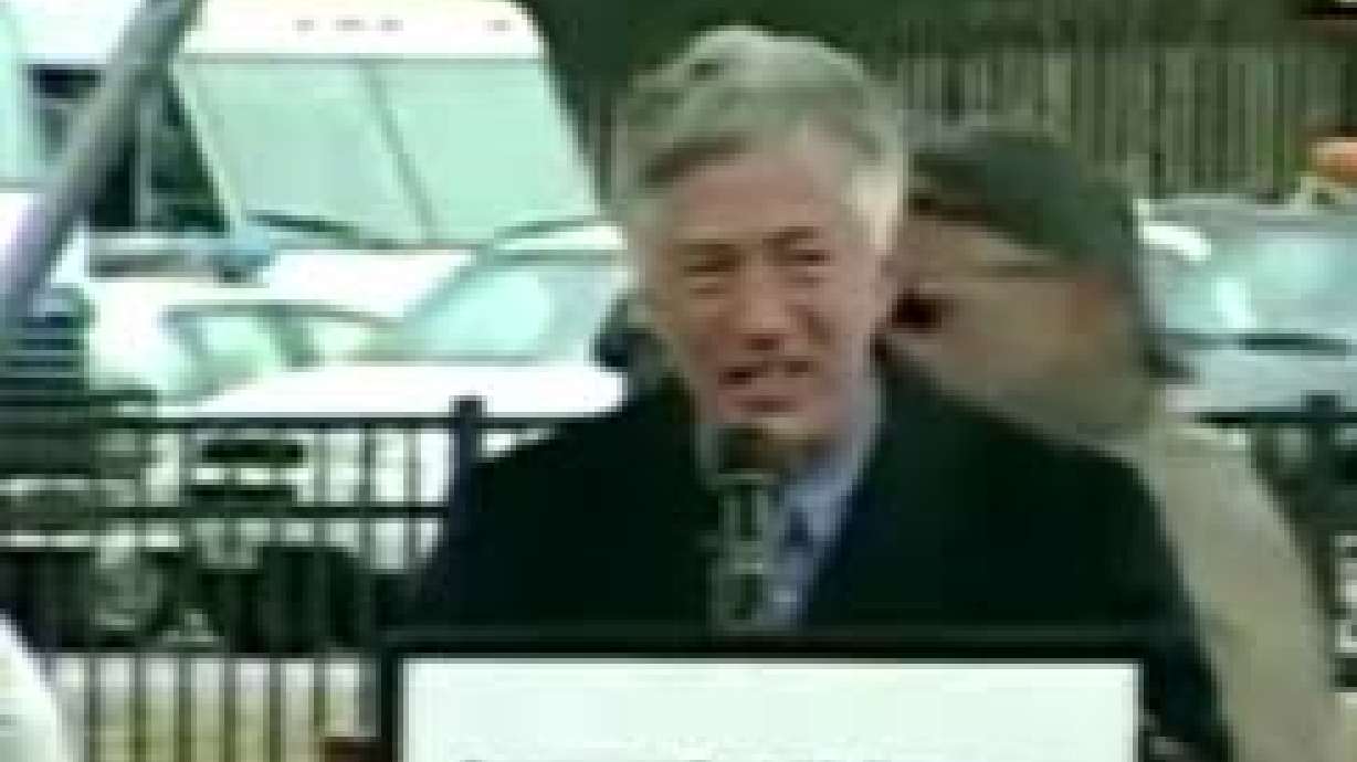 Rocky Anderson Joins Anti-War Rally in Washington, D.C.