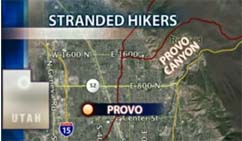 Crews Rescue Stranded Hikers