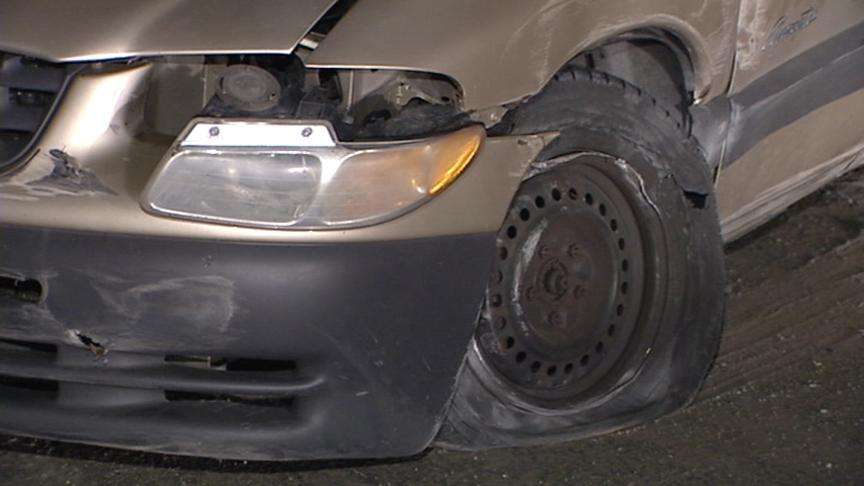 Drowsy Driver Falls Asleep on Interstate