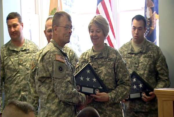 Ceremony honors soldiers for service in Iraq