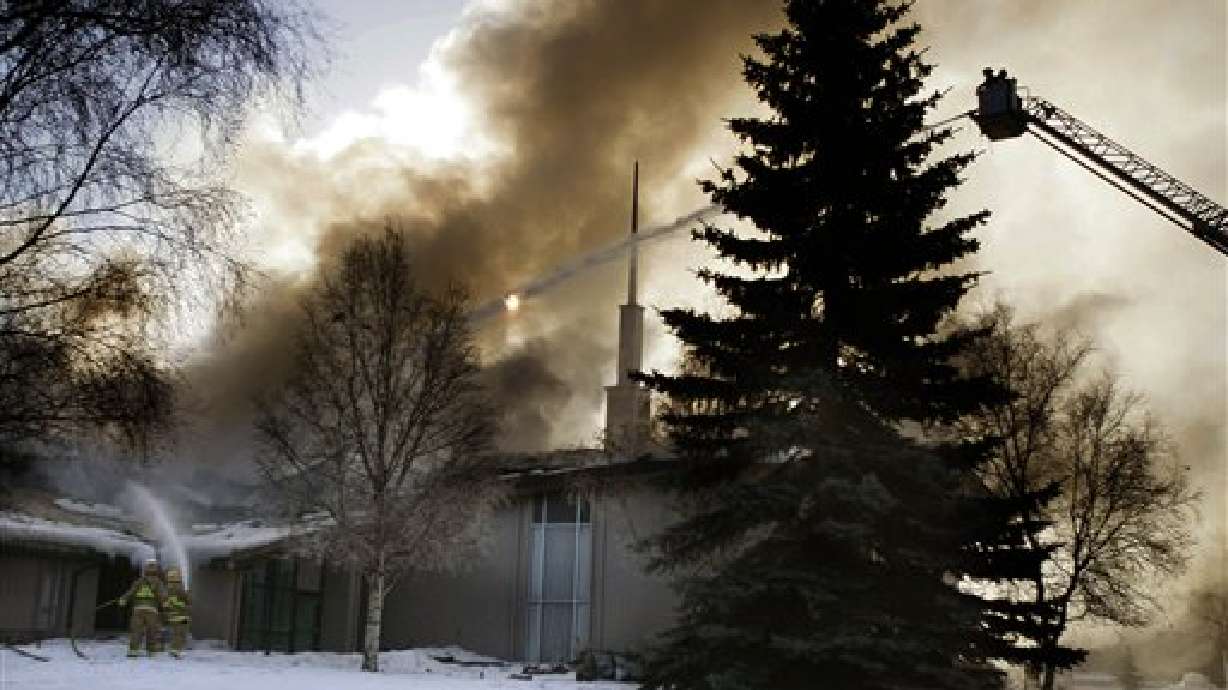 Fire Causes Extensive Damage to Mormon Chapel in Anchorage