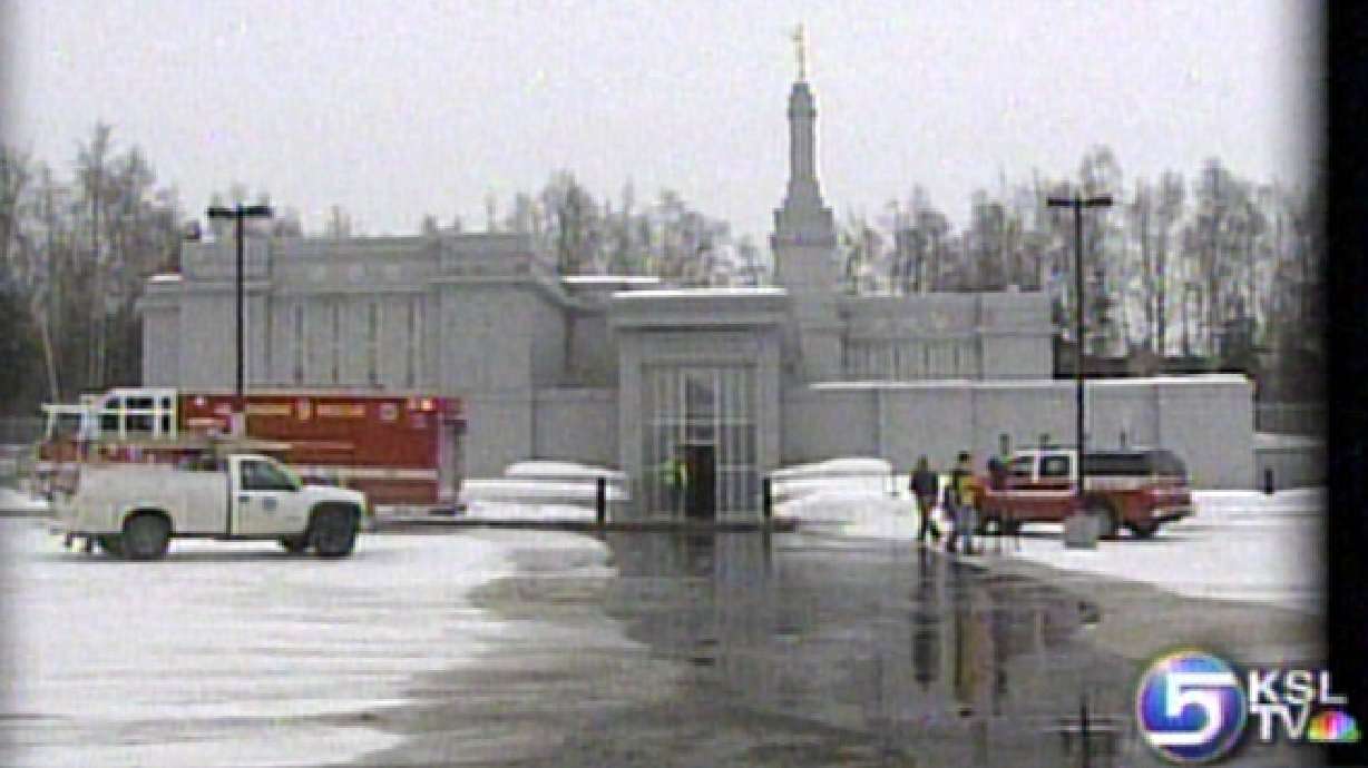 LDS Temple in Alaska Floods