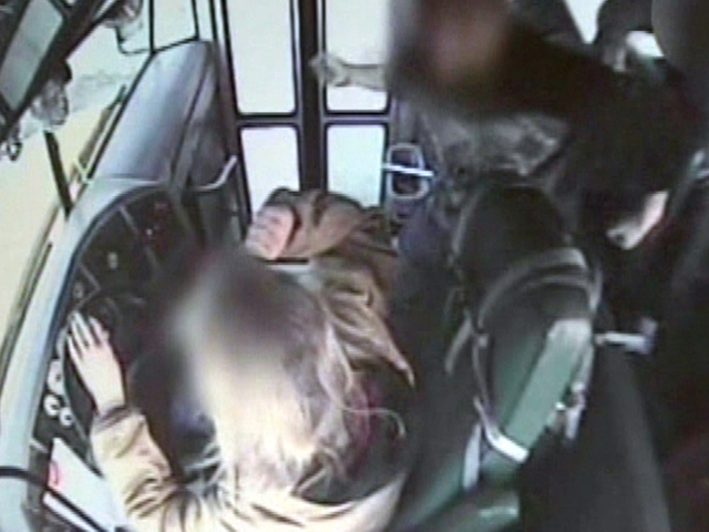 Vicious assault on Michigan school bus driver caught on tape