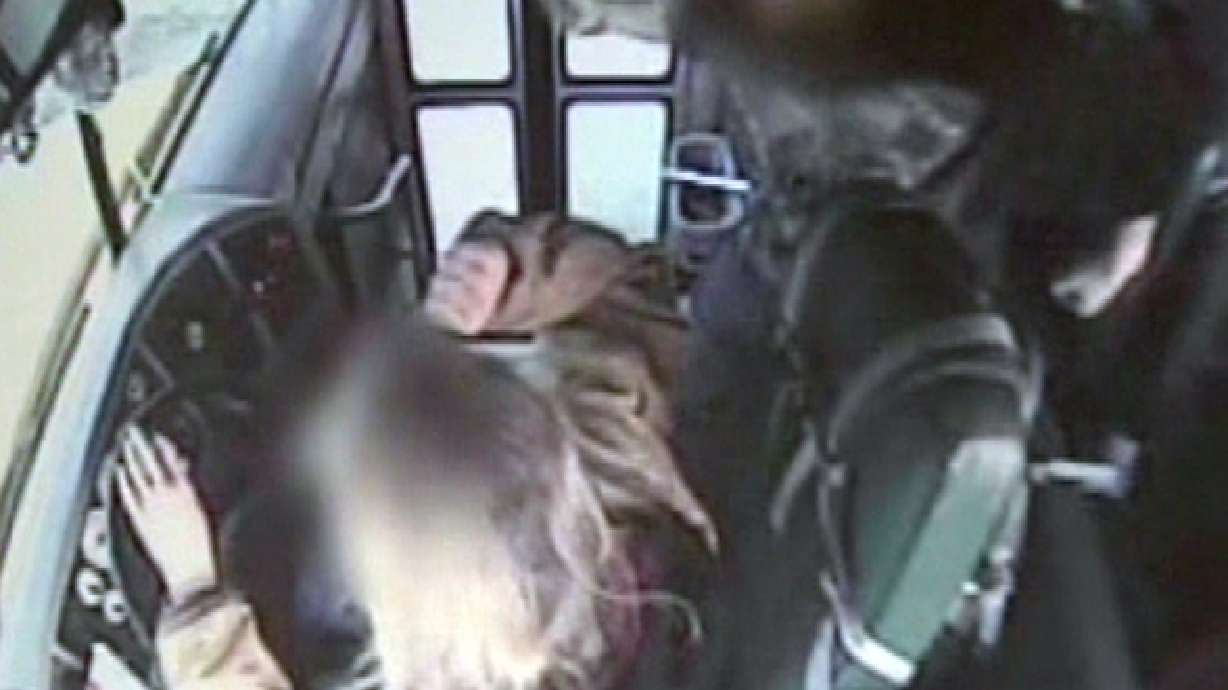 Vicious assault on Michigan school bus driver caught on tape