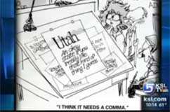 Cartoonist Pokes Fun at Utah Politicians, Culture