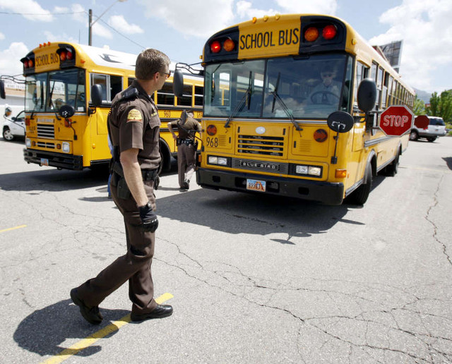 Teen injured after falling from moving school bus | KSL.com