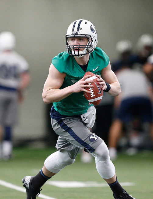 BYU Spring Football, Day 1